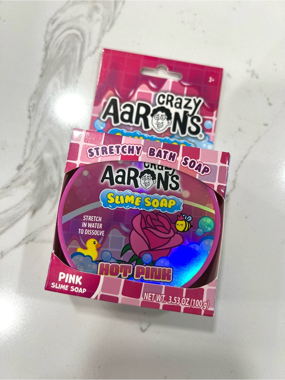 NWT Crazy Aaron’s Slime Soap - Scented - Hot Pink
